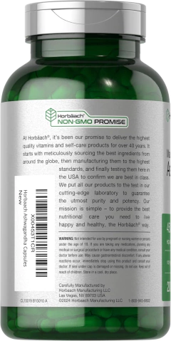 Ashwagandha 4500mg | 200 Caps | Horbaach - VitaShop