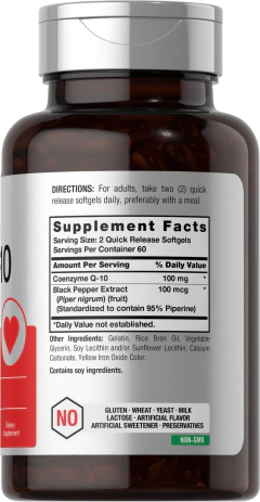 CoQ10 100 mg | 120 caps | Horbaach en internet