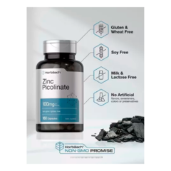 Zinc Picolinate | 100mg | Horbaach - tienda online