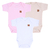 Kit Body Bebê Baby Best Algodão Egípcio UV50+ - 3 Peças