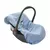 Capa Para Bebe Conforto Azul Acolchoada Papi Malhas Estampada 92Cm X 50Cm Contem 01 Un - comprar online