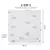 Babador Bandana Soft Bamboo Mami Nuvem Fofa 28Cm X 28Cm Contem 01 Unidade - Papi - Bingui Baby - Enxoval de bebê