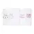 Fralda Soft com Bainha Bordada Coelha/Ursa 80Cm X 80Cm Contem 05 Un - Papi Friends - Bingui Baby - Enxoval de bebê
