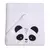 Toalhão De Banho Felpudo Papi Friends Forrado Panda C/Capuz Bord. 1,10M X 80Cm Contem 01 Un - Papi