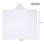 Toalha De Banho Soft Bordados Libélula Com Capuz 90Cm X 75Cm - Papi na internet