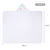Toalha De Banho Soft Bordados Com Capuz 90Cm X 75Cm Fundo do mar - Papi - Bingui Baby - Enxoval de bebê