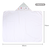 Toalha De Banho Felpuda Bordados Papi Forrada Com Capuz Fundo do Mar 90Cm X 70Cm Contem 01 Un - Bingui Baby - Enxoval de bebê