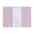 Fralda para Bebê Quadriculada com Bordado Baby Joy Clássicos 68CMX70CM PCT C/03UN