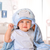 Cobertor Bordado De Microfibra Papi Friends Tubarão com Capuz 1,10M X 90Cm - Papi - comprar online