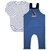 Conjunto Jardineira Bebê Masculino Dino Roaar Indigo - TMX