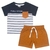 Conjunto Bebê Listrado Meia Malha - TMX - comprar online