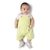 Conjunto Bebê Jardineira Moletom -TMX - Linho