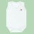 Body Regata Liso Branco Cotton - Batistela