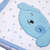Manta de Malha Mami Bichuus Cachorrinho Azul 90Cm X 80Cm - Papi na internet