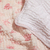 Toalha de Banho Soft Bamboo Mami com Capuz Folhagem Rosa Estampada - Papi - Bingui Baby - Enxoval de bebê