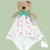 Naninha Urso Estampado c/Porta chupeta Amorzinho - Batistela
