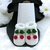 Sapatinho Menina Cerejinha - Branco - comprar online