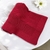 Manta Vermelho bordo Trança 80X80 CM - comprar online