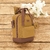 Mochila Prisma Com Porta Chupeta Mostarda - Batistela