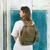 Mochila Prisma Com Porta Chupeta Verde Musgo - Batistela