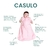 Saco de Dormir em Algodao Egipcio Unicornio Primavera Verao Tamanho:M - (6 a 12 meses) - Bingui Baby - Enxoval de bebê