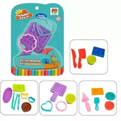 MASSINHA MANIA KIT FERRAMENTAS
