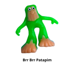 Bonecos Brainrot meme viral Kit com 8 Modelos Sensoriais