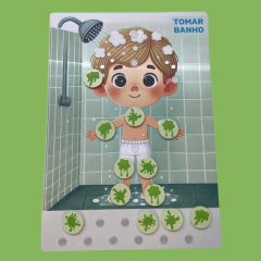 Rotina de Banho: Aprenda Brincando e Se Divertindo - Brinquedos sensoriais e educativos para crianças e pets