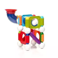 Click & Roll Brinquedo Magnético Circuito com bolas SmartMax - Brinquedos sensoriais e educativos para crianças e pets