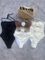 Body Maiô Fiori Preto, Off White e Marrom - comprar online