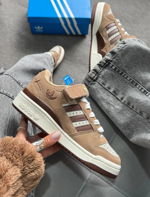 Forum Low Velcro Marrom