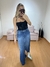 Saia Longa Jeans Escura