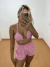 Conjunto Pied-de-Poule Rosa