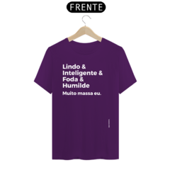 LINDO & INTELIGENTE & FODA & HUMILDE - MUITO MASSA EU - loja online