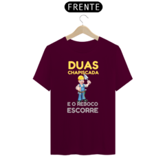 Duas chapiscada - E o reboco escorre - Guismaniotto