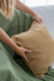 Pie de cama / Manta gasa doble tejido verde ingles en internet