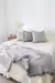 Manta / Pie de cama Moa gris