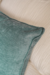 Almohadon Pana rustica petróleo - tienda online