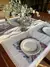 Mantel impermeable premium blanco tiza con puntilla corazon - comprar online