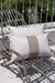 Almohadon de exterior impermeable combinado jaspe beige y tierra - comprar online