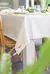 Mantel impermeable premium blanco tiza con puntilla ondas - RIA DECO MAYORISTA