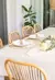 Mantel impermeable premium blanco tiza con puntilla ondas - comprar online
