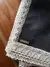 Mantel impermeable estándar negro azulado con puntilla corazon