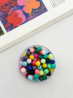 BOLITA PLASTICA FACETADA NRO 8 - comprar online