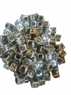 LETRAS CUADRADO METALIZADA