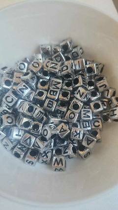 LETRAS CUADRADO METALIZADA - comprar online