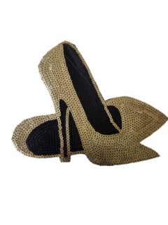 APLIQUES TERMOADHESIVOS ZAPATOS DE TACO - BOX POPULIX