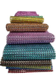 FALSO STRASS PREMIUM COLORES POR METRO
