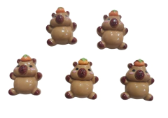 CAPIBARA TOMATE CHARMS POR 5 UNIDADES - comprar online