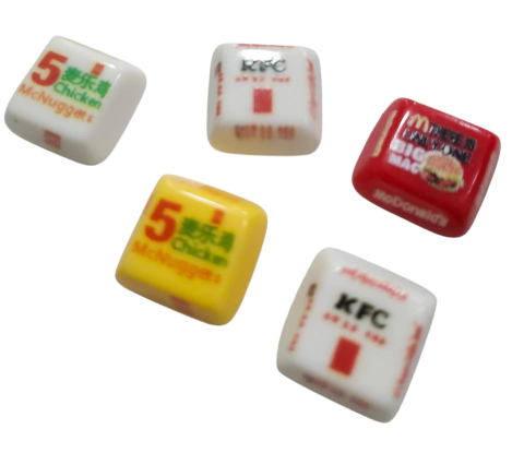 CHARMS FAST FOOD COMIDA RAPIDA POR 5 UNIDADES SURTIDAS - comprar online